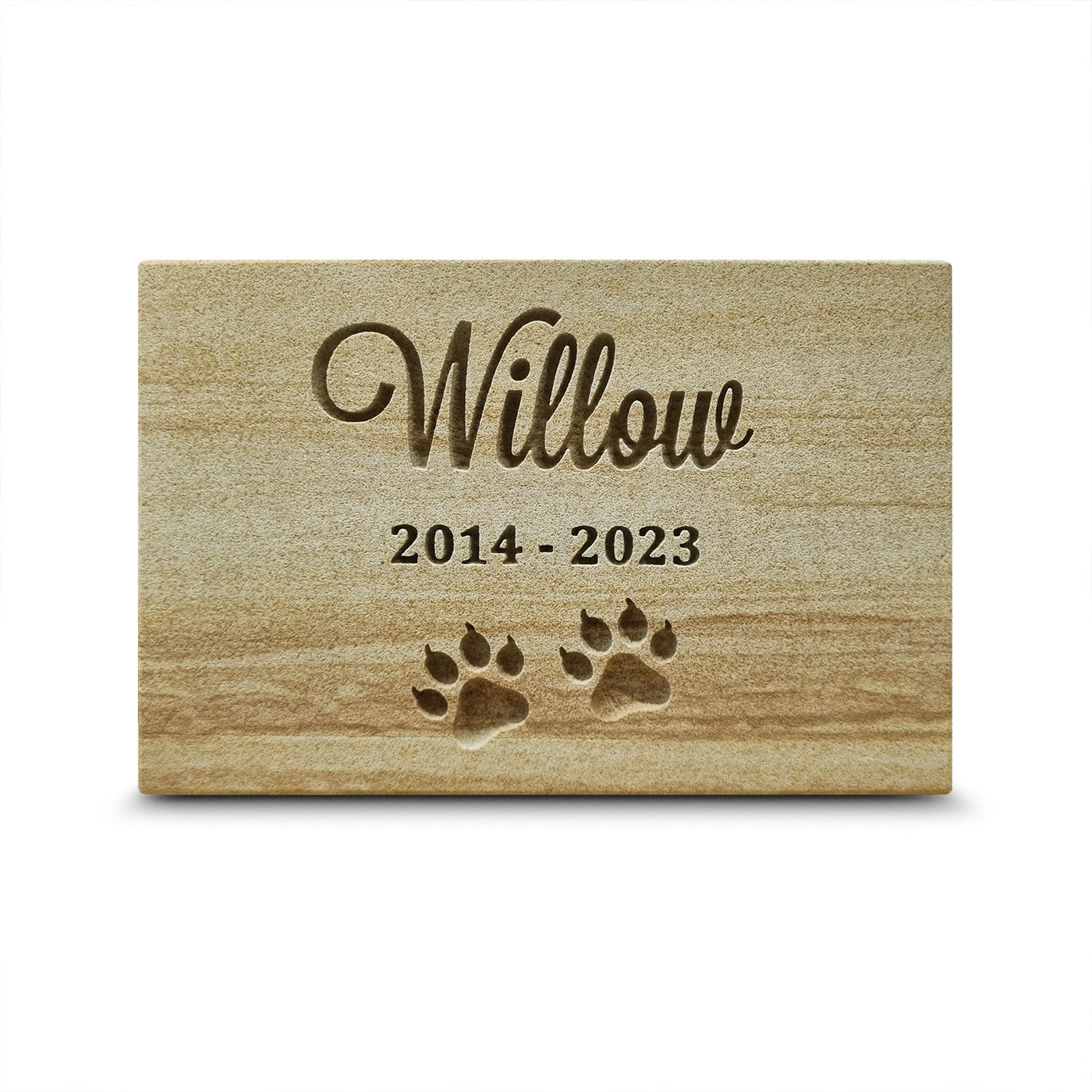 Natural Sandstone Memorial (Medium)