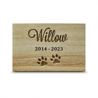 Natural Sandstone Memorial (Medium)